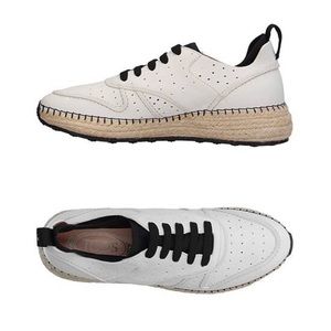 Tod's Woman Espadrilles White Size 7 Leather